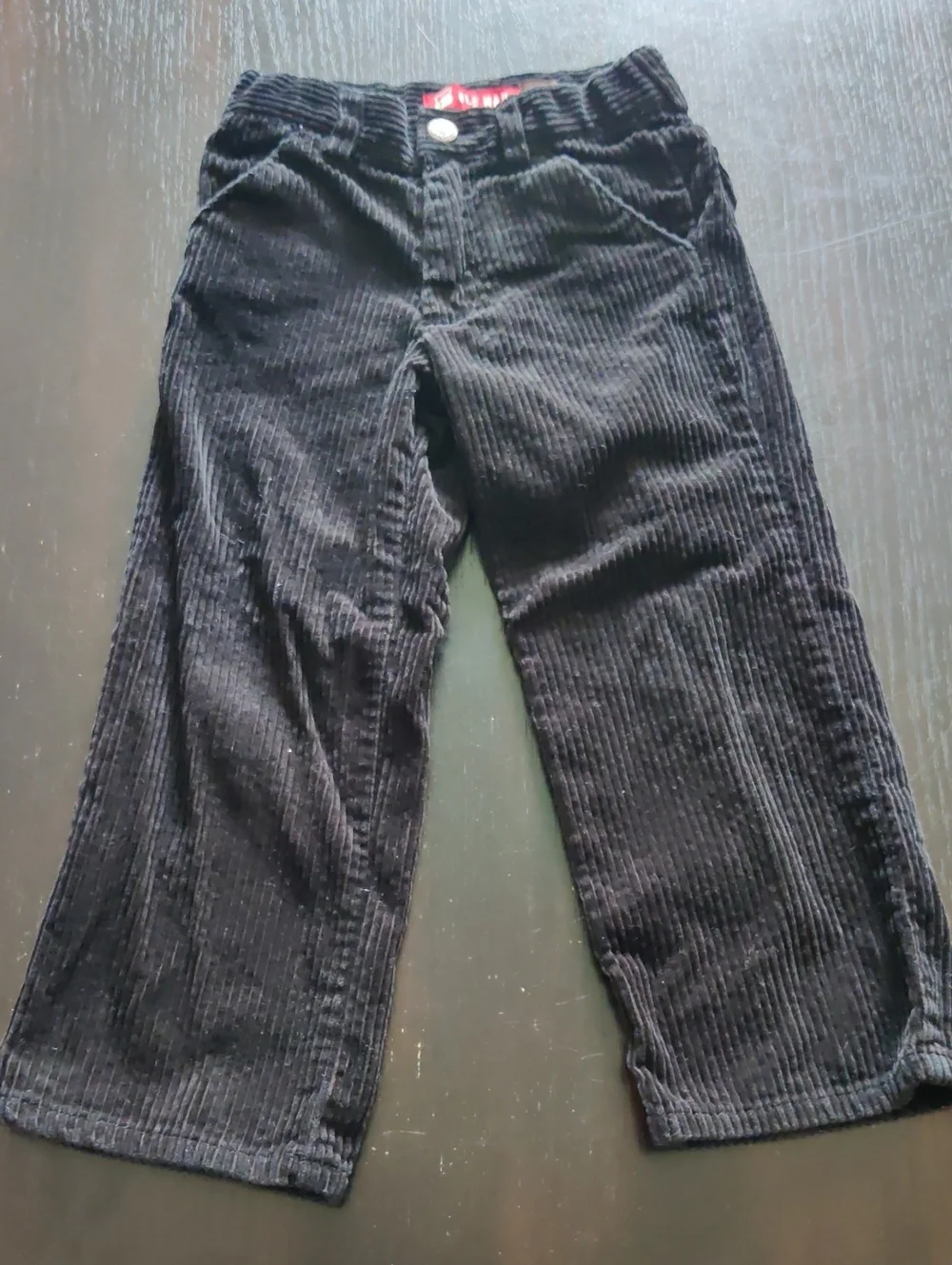 Old Navy Black Corduroy Kids Pants